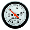 AutoMeter 5776 Phantom 2-1/16" Boost/Vacuum Gauge, 30 HG / 15 PSI Electrical