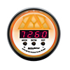 AutoMeter 5788 Phantom 2-1/16" Level 2 Shift Light Gauge, 0-16,000  RPM Digital