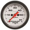 AutoMeter 5792 Phantom 2-1/16" Exhaust Pressure Gauge, 0-60 PSI Electrical