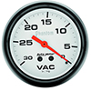 AutoMeter 5884 Phantom 2-5/8" Vacuum Gauge, 0-30 HG Mechanical