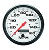 AutoMeter 5889 Phantom 5" Speedometer Gauge, 0-160 MPH Electrical