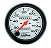 AutoMeter 5893 Phantom 3-3/8" Speedometer Gauge, 0-160 MPH Mechanical