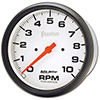 AutoMeter 5898 Phantom 5" In-Dash Tachometer Gauge, 0-10,000  RPM Electrical