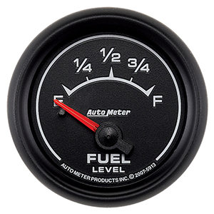 AutoMeter 5913 ES 2-1/16" Air-Core Fuel Level Gauge, 0-90 Ohms Electric