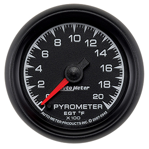 AutoMeter 5945 ES 2-1/16" Digital Stepper Motor Pyrometer Gauge, 0-2000 f Electric