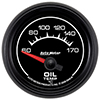 AutoMeter 5948-M ES 2-1/16" Air-Core Oil Temperature Gauge, 60-170 c Electric
