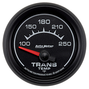 AutoMeter 5949 ES 2-1/16" Air-Core Transmission Temperature Gauge, 100-250 f Electric