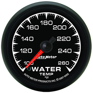 AutoMeter 5955 ES 2-1/16" Digital Stepper Motor Water Temperature Gauge, 100-260 f Electric