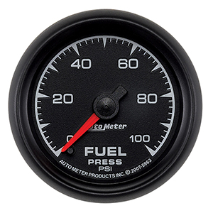 AutoMeter 5963 ES 2-1/16" Digital Stepper Motor Fuel Pressure Gauge, 0-100 PSI Electric