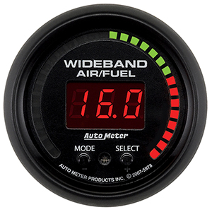 AutoMeter 5978 ES 2-1/16" Digital Wideband Air/Fuel Ratio Gauge, 6:1-20:1 Digital