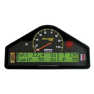 AutoMeter 6013 Pro-Comp Race Dash, 0-3-10.5K  RPM Analog / Digital