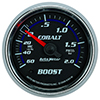AutoMeter 6103-M Cobalt Mechanical 2-1/16" Boost/Vacuum Gauge, 60 CM/HG-2.0 Bar