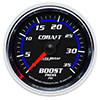 AutoMeter 6104 Cobalt Mechanical 2-1/16" Boost Gauge, 0-35 PSI