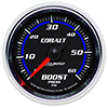 AutoMeter 6105 Cobalt Mechanical 2-1/16" Boost Gauge, 0-60 PSI