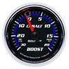AutoMeter 6107 Cobalt Mechanical 2-1/16" Boost/Vacuum Gauge, 30in HG/20 PSI