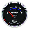AutoMeter 6115 Cobalt Electric 2-1/16" Air-Core Fuel Level Gauge, 73 E 8-12F Ohms