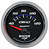 AutoMeter 6137-M Cobalt Electric 2-1/16" Air-Core Water Temperature Gauge, 40-120 c