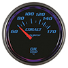 AutoMeter 6148-M Cobalt Electric 2-1/16" Air-Core Oil Temperature Gauge, 60-170 c