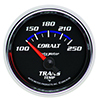 AutoMeter 6149 Cobalt Electric 2-1/16" Air-Core Transmission Temperature Gauge, 100-250 f