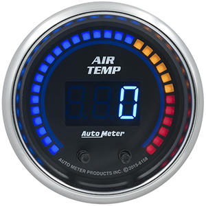 AutoMeter 6158 Cobalt Digital 2-1/16" Dual Channel Air Temperature Gauge