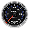 AutoMeter 6160 Cobalt Electric 2-1/16" Boost Gauge, 0-30 PSI
