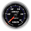 AutoMeter 6191 Cobalt Electric 2-1/16" Voltmeter Gauge, 8-18V