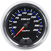 AutoMeter 6280-M Cobalt Electric 3-3/8" GPS Speedometer Gauge, 225 KM/H
