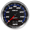 AutoMeter 6281 Cobalt Electric 5" LED GPS Speedometer Gauge, 0-160 MPH