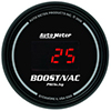 AutoMeter 6359 Sport-Comp Digital 2-1/16" Boost / Vacuum Gauge, 30 HG / 30 PSI