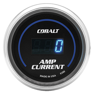 AutoMeter 6390 Cobalt Digital 2-1/16" Ammeter Gauge, 0-250 Amps