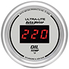 AutoMeter 6548 Ultra-Lite Digital 2-1/16" Oil Temperature Gauge, 0-340 F Digital