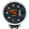 AutoMeter 6806 Pro-Comp 5" Pedestal Tachometer with Peak Memory, 0-6,000  RPM Diesel Electrical