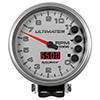 AutoMeter 6886 Ultimate 5" Air-Core Pedestal Tachometer Gauge, 0-11,000  RPM, Silver Electric