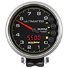 AutoMeter 6887 Ultimate 5" Air-Core Pedestal Tachometer Gauge, 0-9000  RPM, Black Electric
