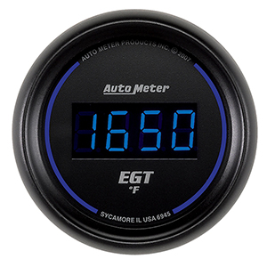 AutoMeter 6945 Cobalt Digital 2-1/16" Pyrometer Gauge, 0-2000 f