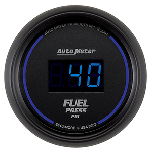 AutoMeter 6963 Cobalt Digital 2-1/16" Fuel Pressure Gauge, 0-100 PSI