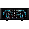 AutoMeter Invision LCD Dash, Universal, Panel Mount