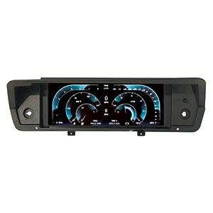 AutoMeter Invision LCD Dash Kit, 72-76 A-Body, Direct Fit Digital Dash