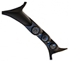 AutoMeter 7077 Ford Factory Match Triple Pillar Gauge Kit, 1999-07 Ford Powerstroke/SD