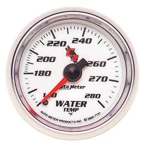 AutoMeter 7131 C2 2-1/16" Water Temperature Gauge, 140-280 f Mechanical