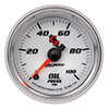 AutoMeter 7153 C2 2-1/16" Digital Stepper Motor Oil Pressure Gauge, 0-100 PSI Electrical