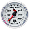 AutoMeter 7156 C2 2-1/16" Full Sweep Oil Temperature Gauge, 140-280 f Electrical
