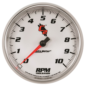 AutoMeter 7298 C2 5" Air-Core In-Dash Tachometer Gauge, 0-10,000  RPM Electrical