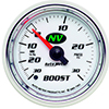 AutoMeter 7303 NV 2-1/16" Boost/Vacuum Gauge, 30in HG / 30 PSI Mechanical