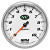 AutoMeter 7498 NV 5" Air-Core In-Dash Tachometer Gauge, 0-10,000  RPM Electric