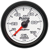 AutoMeter 7521 Phantom II 2-1/16" Oil Pressure Gauge, 0-100 PSI Mechanical