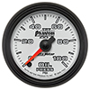 AutoMeter 7553 Phantom II 2-1/16" Oil Pressure Gauge, 0-100 PSI Electrical