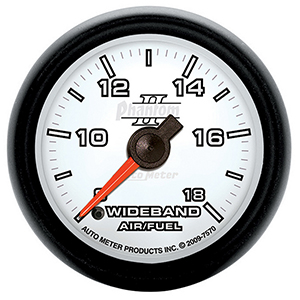 AutoMeter 7570 Phantom II 2-1/16" Wideband Air/Fuel Ratio Gauge Electrical