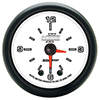 AutoMeter 7585 Phantom II 2-1/16" 12 Hour Clock Gauge Electrical