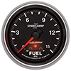 AutoMeter 7661 Sport-Comp II Electrical 2-5/8" Fuel Pressure Gauge, 0-15 PSI